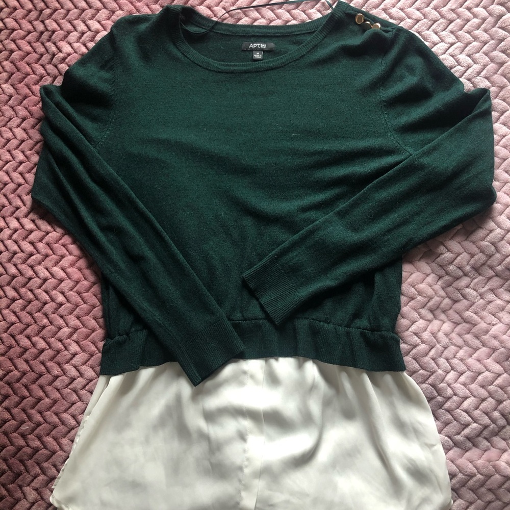 NWOT Apt. 9 Tunic Sweater